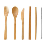 Babyood Baby Doll Feeding Set – Eco-Friendly Reusable Bamboo Utensils
