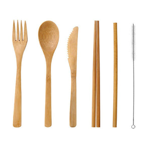 Babyood Baby Doll Feeding Set – Eco-Friendly Reusable Bamboo Utensils