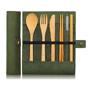 Babyood Baby Doll Feeding Set – Eco-Friendly Reusable Bamboo Utensils