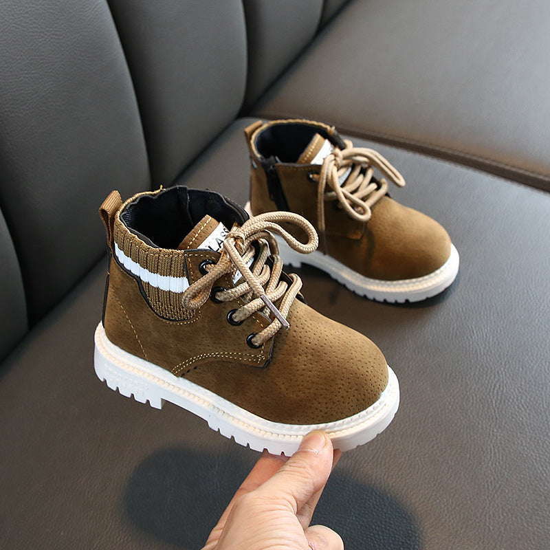 Babyood Wide Baby Shoes – Soft Sole Toddler Boots for Boys & Girls