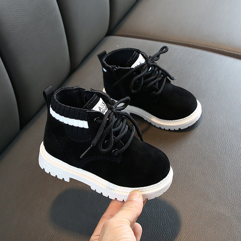 Babyood Wide Baby Shoes – Soft Sole Toddler Boots for Boys & Girls