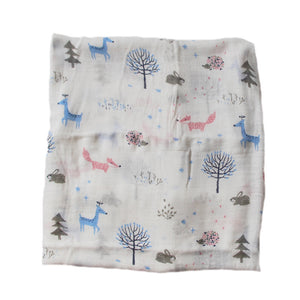 Babyood Bamboo Muslin Swaddle – Neutral Receiving Blanket for Newborns