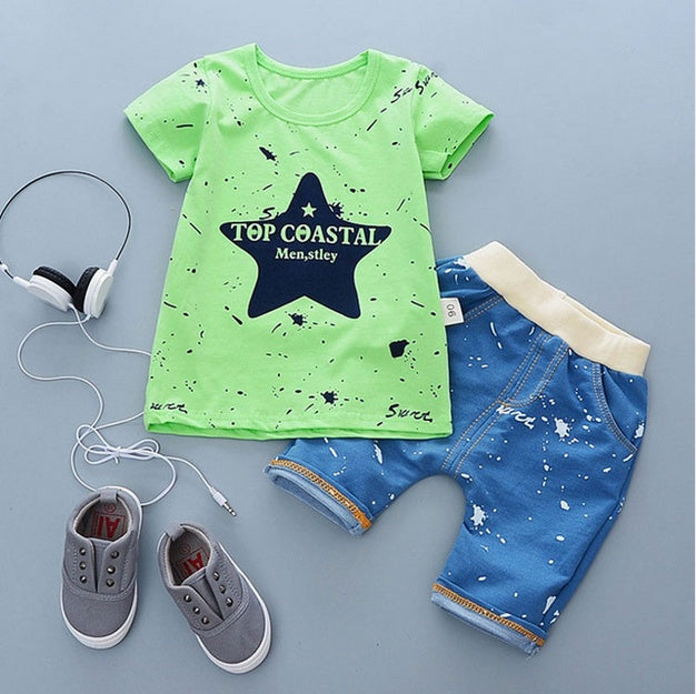 Babyood Back to School Outfits – Summer Baby Boys Sports Set