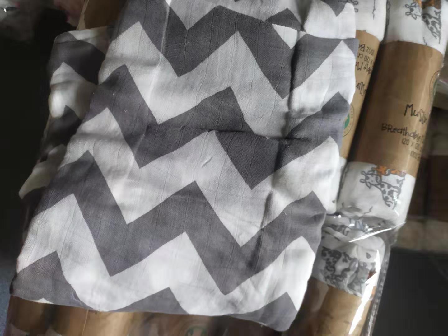 Babyood Bamboo Muslin Swaddle – Neutral Receiving Blanket for Newborns
