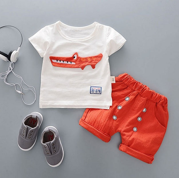Babyood Back to School Outfits – Summer Baby Boys Sports Set