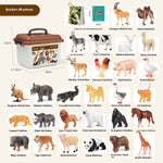Babyood Farm Animals Toys – Educational Early Learning Animal Playset