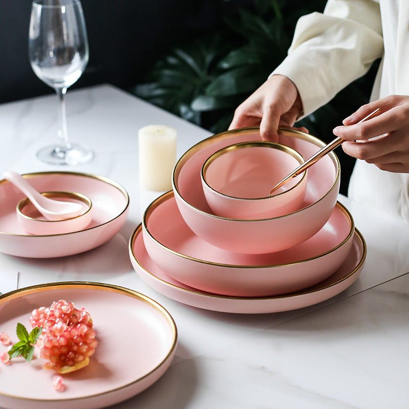 Babyood Kids Utensils – Nordic Style Porcelain Bowls & Dining Set