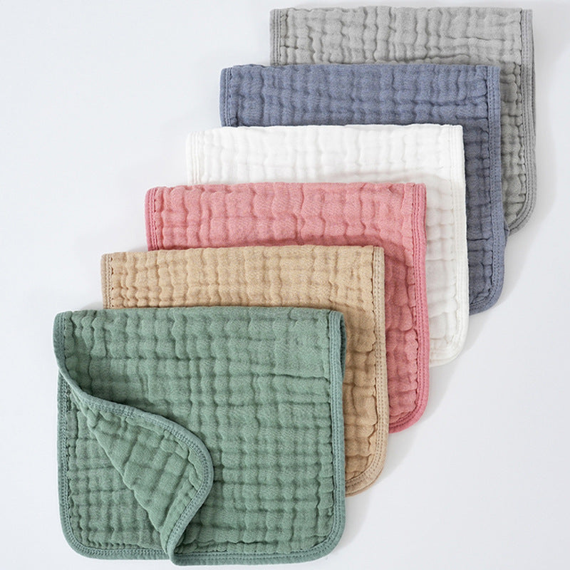 Babyood Organic Burp Cloths – 6-Pack Muslin Cotton Extra Soft Baby Burping Cloths
