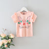 Babyood Baby T Shirt – Lace Short Sleeve Top for Girls 1–3Y