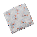 Babyood Bamboo Muslin Swaddle – Neutral Receiving Blanket for Newborns