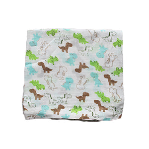 Babyood Bamboo Muslin Swaddle – Neutral Receiving Blanket for Newborns