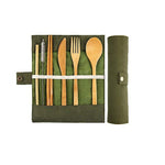 Babyood Baby Doll Feeding Set – Eco-Friendly Reusable Bamboo Utensils