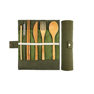 Babyood Baby Doll Feeding Set – Eco-Friendly Reusable Bamboo Utensils