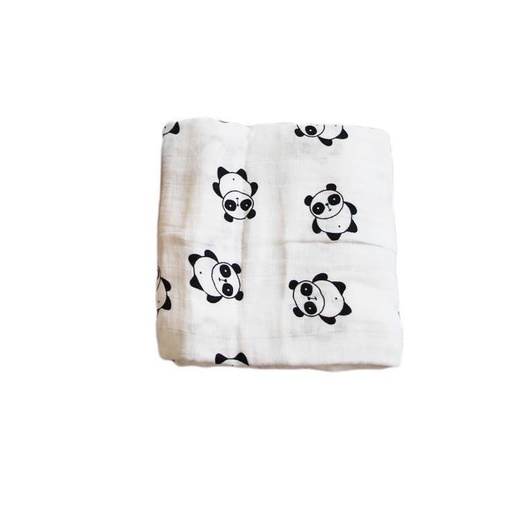 Babyood Bamboo Muslin Swaddle – Neutral Receiving Blanket for Newborns