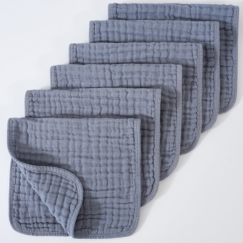 Babyood Organic Burp Cloths – 6-Pack Muslin Cotton Extra Soft Baby Burping Cloths