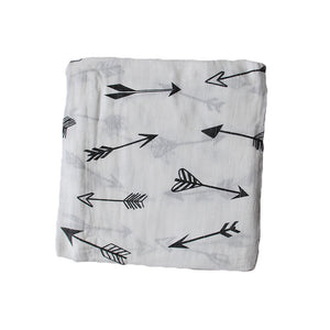 Babyood Bamboo Muslin Swaddle – Neutral Receiving Blanket for Newborns