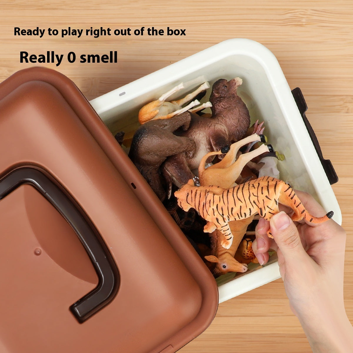 Babyood Farm Animals Toys – Educational Early Learning Animal Playset