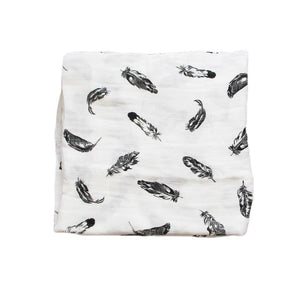 Babyood Bamboo Muslin Swaddle – Neutral Receiving Blanket for Newborns