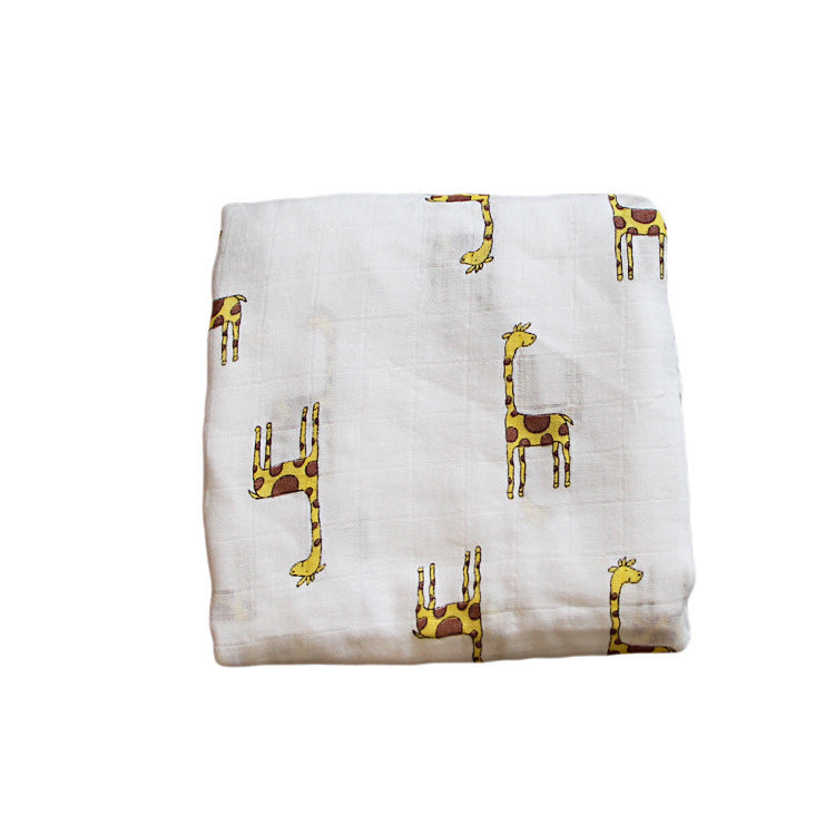 Babyood Bamboo Muslin Swaddle – Neutral Receiving Blanket for Newborns