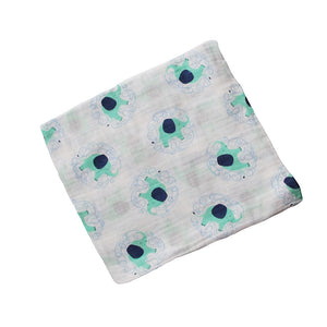 Babyood Bamboo Muslin Swaddle – Neutral Receiving Blanket for Newborns