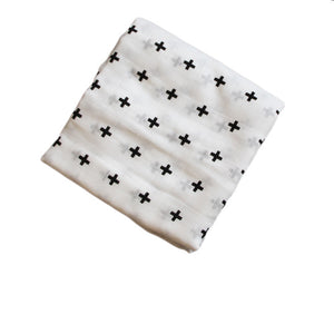 Babyood Bamboo Muslin Swaddle – Neutral Receiving Blanket for Newborns