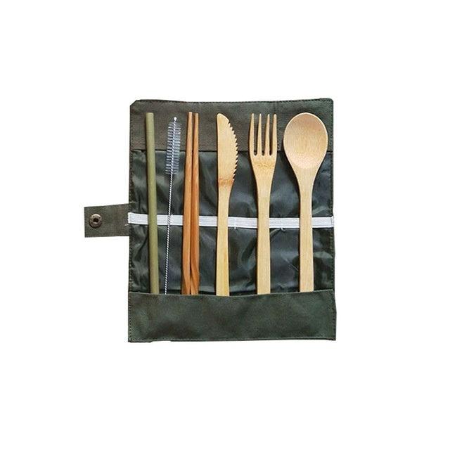 Babyood Baby Doll Feeding Set – Eco-Friendly Reusable Bamboo Utensils