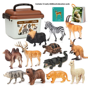 Babyood Farm Animals Toys – Educational Early Learning Animal Playset
