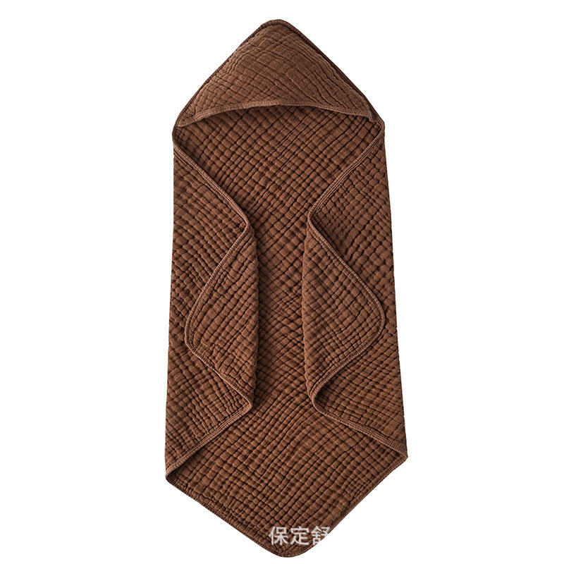 Babyood Hooded Muslin Baby Towels – Soft Cotton Bath Towel for Newborns
