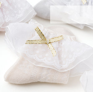 Product Name (Front-End): Babyood Baby Socks – Girls & Boys Breathable Lace Cotton Socks (4 Pairs)