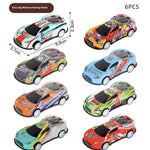 Babyood Tin Toys – Classic Metal Simulation Model Cars for Kids