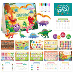 Babyood Nursery Rhymes Book – Dinosaur Theme Busy Book for Early Education