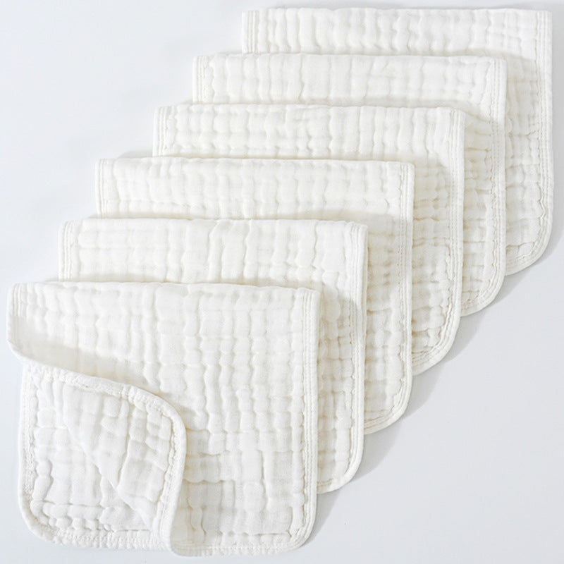 Babyood Organic Burp Cloths – 6-Pack Muslin Cotton Extra Soft Baby Burping Cloths