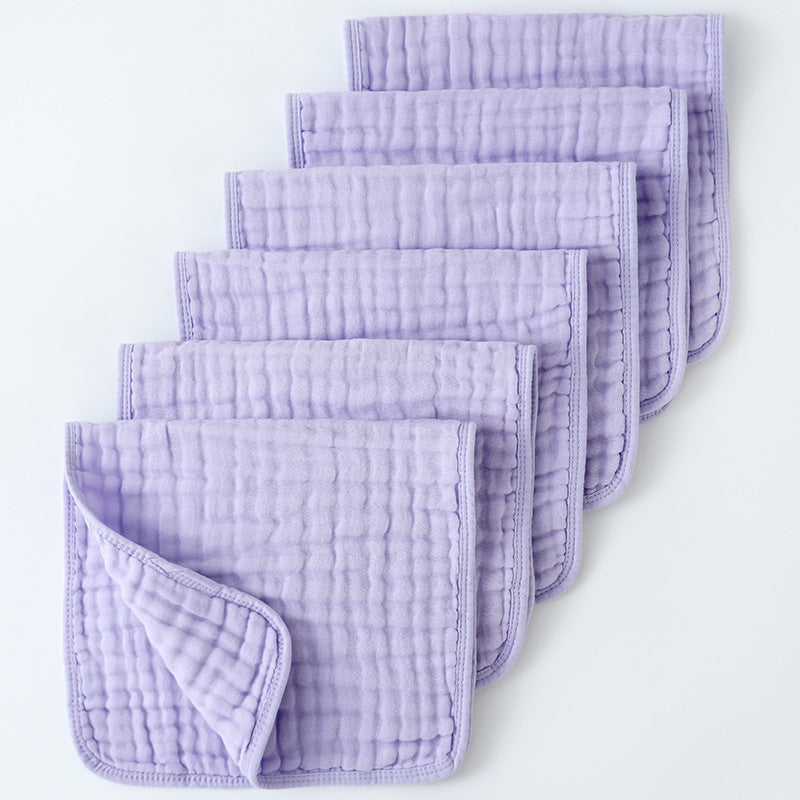 Babyood Organic Burp Cloths – 6-Pack Muslin Cotton Extra Soft Baby Burping Cloths