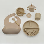 Babyood Silicone Feeding Set – 10-Piece Baby Dinnerware for Kids