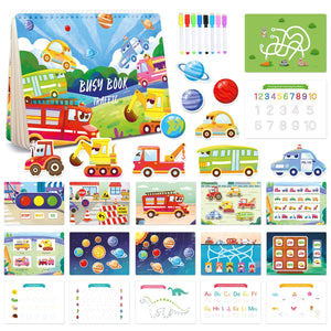 Babyood Nursery Rhymes Book – Dinosaur Theme Busy Book for Early Education