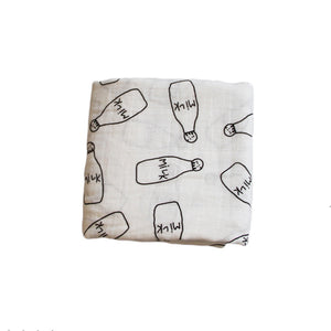 Babyood Bamboo Muslin Swaddle – Neutral Receiving Blanket for Newborns
