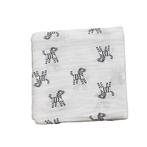 Babyood Bamboo Muslin Swaddle – Neutral Receiving Blanket for Newborns