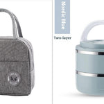 Babyood Snack Boxes for Kids – Stainless Steel Thermal Lunch Bento Box