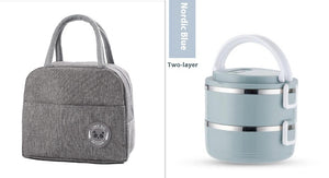 Babyood Snack Boxes for Kids – Stainless Steel Thermal Lunch Bento Box