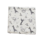 Babyood Bamboo Muslin Swaddle – Neutral Receiving Blanket for Newborns