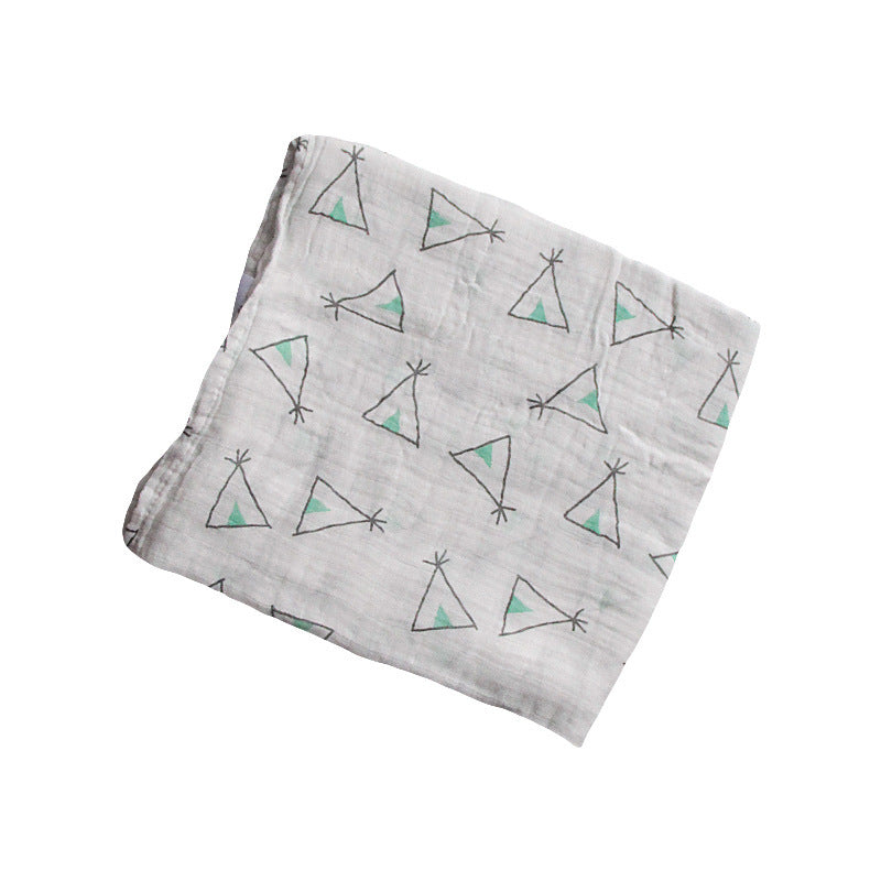 Babyood Bamboo Muslin Swaddle – Neutral Receiving Blanket for Newborns